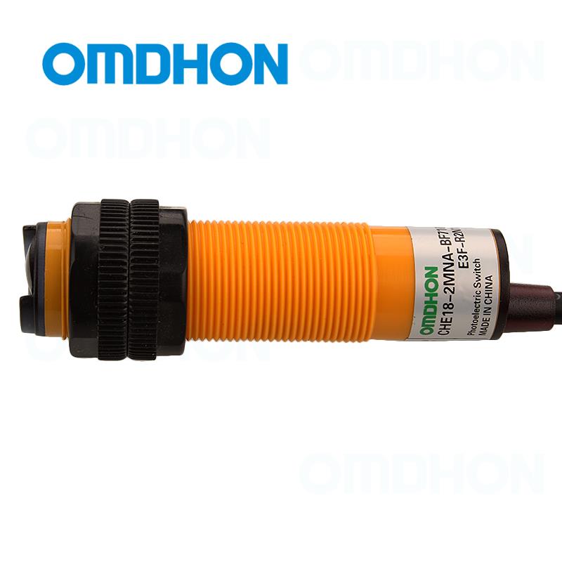 原装正品 镜面反射光电开关 E3F-R2N1 CHE18-2MNA-BF710 送反光板