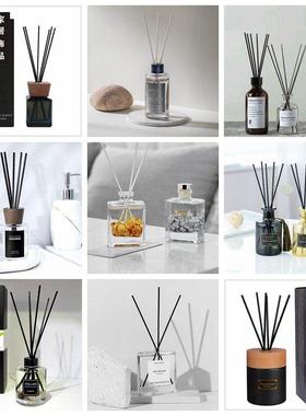 样板房软装衣帽间化妆室展厅陈列装饰品摆件蜡烛杯烛无火香薰道具