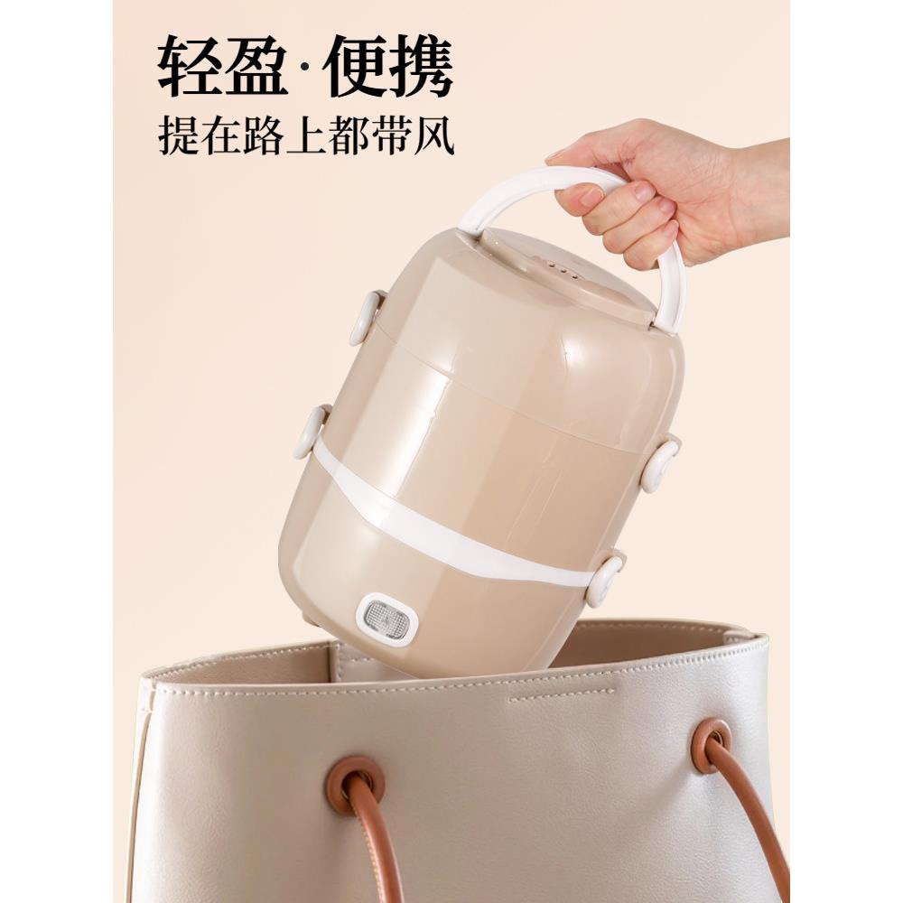 电煮锅宿舍学生煮饭锅蒸煮一体多功能家用小型煮粥锅蒸锅电热饭盒