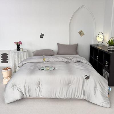 【飞云甄选】镇店之宝天鹅挽歌赛羽绒被超保暖蚕丝冬被 天鹅挽歌