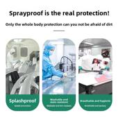 喷漆服防尘服男女防护服腻子抛光洁净车间连体分身套装 工作服