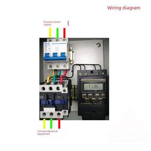 三相380V定时器电机水泵定时时控开关11KW电机微电脑时间控制器
