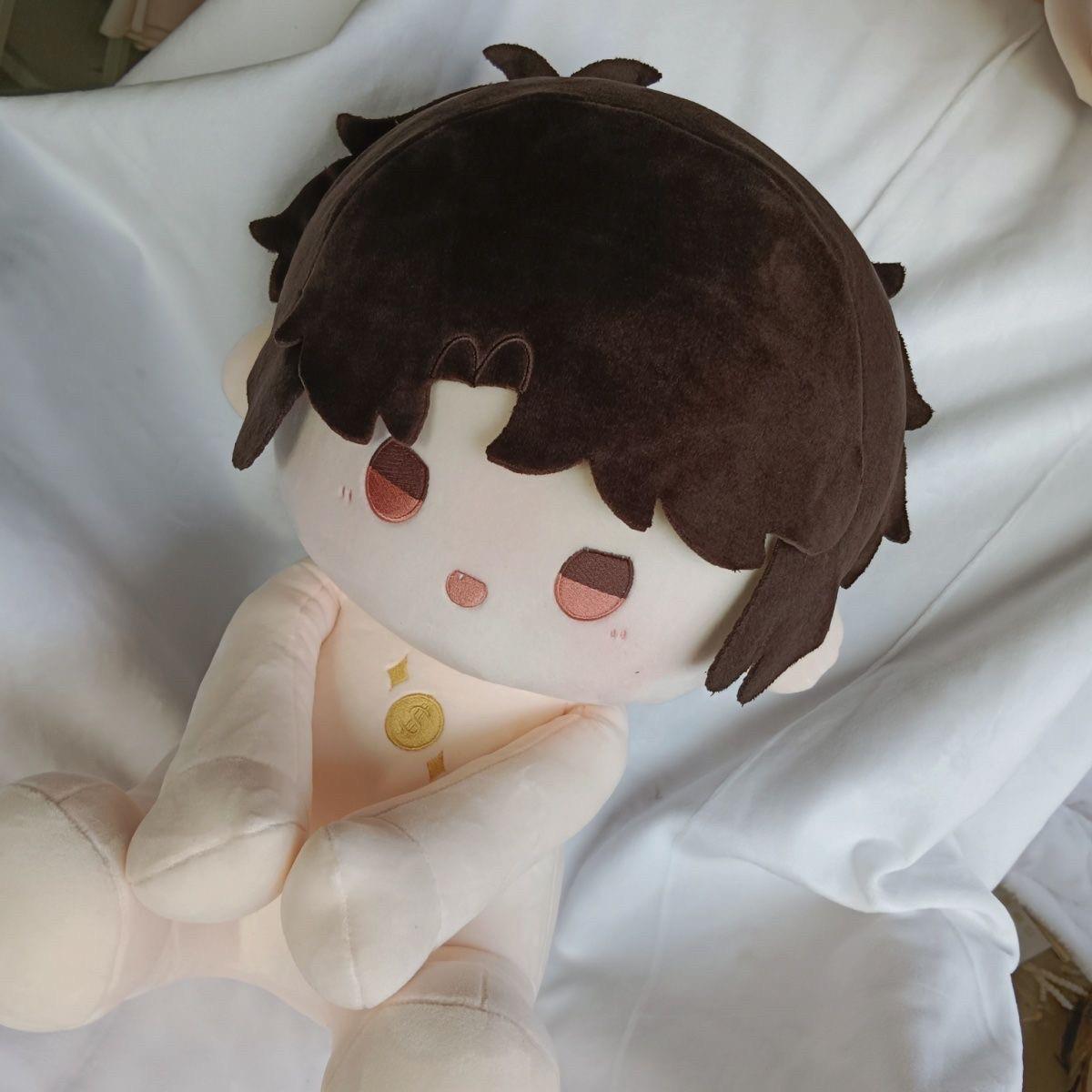 原创破云2吞海严小说同人周边40CM棉花娃娃可爱图片