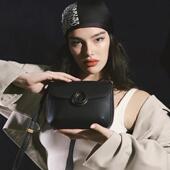 詹秋怡同款 Bob Ore包宝澜 Boite硬面纳帕风琴盒子小方包女