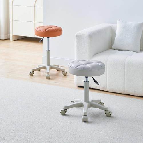 美容凳美容院专用升降旋转滑轮美发大工凳理发店圆凳家用化妆椅子