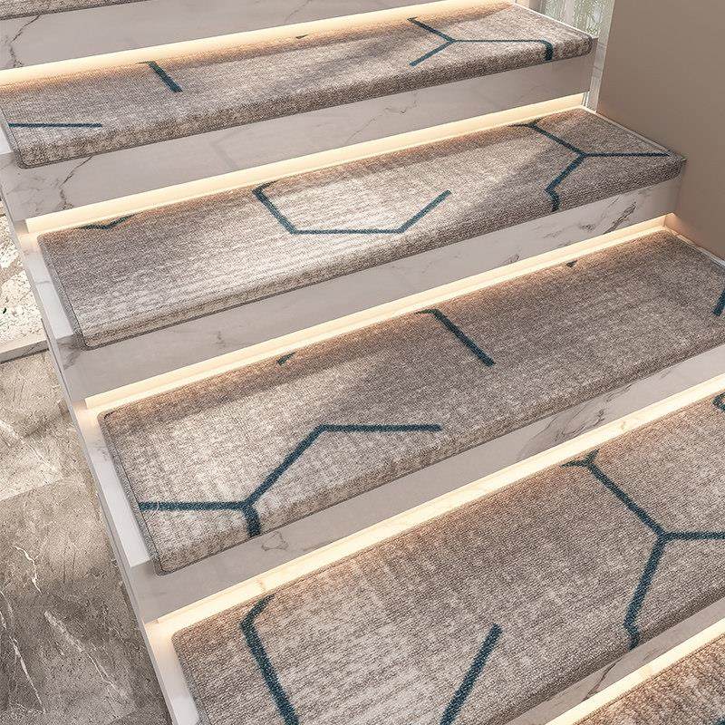 简约加厚楼梯踏步垫免胶自粘实木家用防滑楼梯地毯隔音静音地垫,居家布艺,楼梯垫,淘宝优惠券,粉丝福利购,淘宝优惠卷