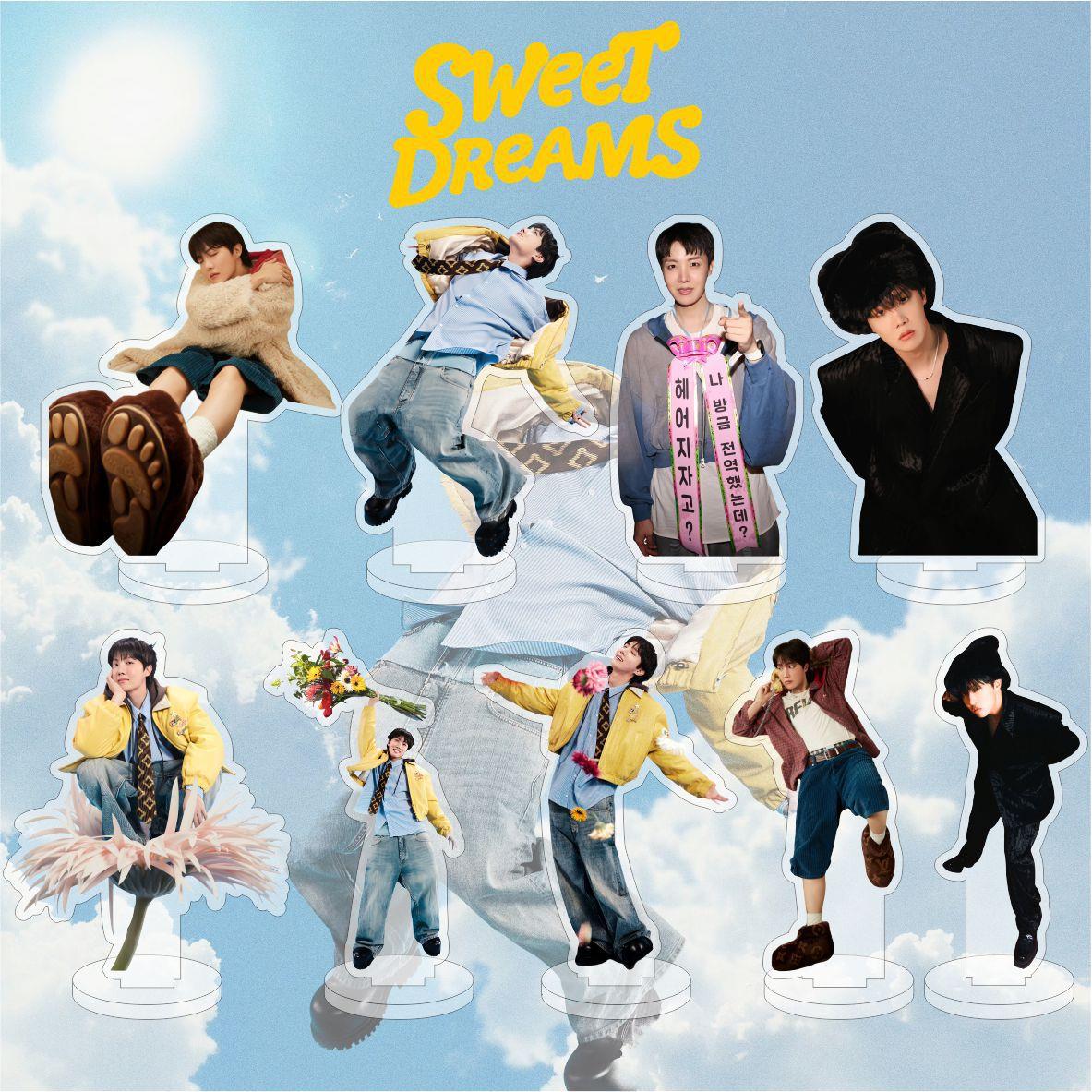 25年J-HOPE 郑号锡 专辑新款亚克力双面立牌桌面摆件明星周边