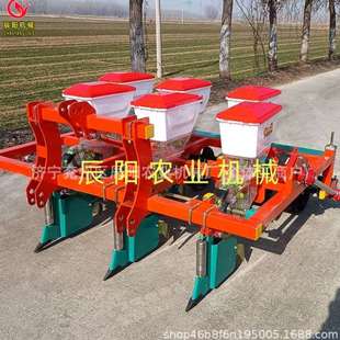 麥茬地免耕花生播種機麥茬地里免耕花生精播機 四輪車配套使用夏季