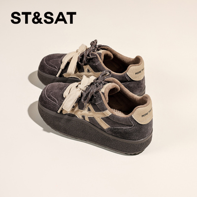 星期六2025新款冬季保暖休闲鞋