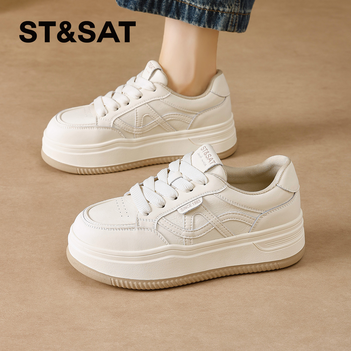 星期六2025冬季爆款学院风大头鞋