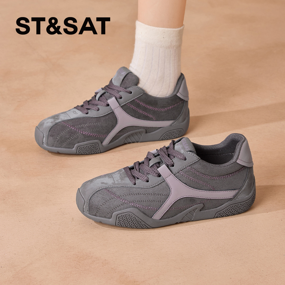 星期六官方正品休闲运动德训鞋