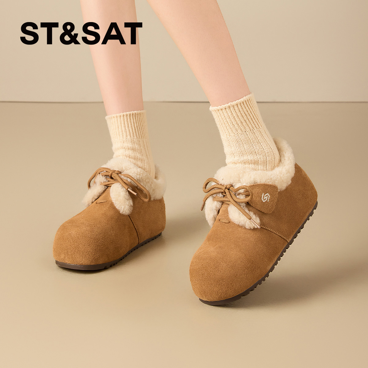 星期六全包勃肯鞋女2025冬季女鞋