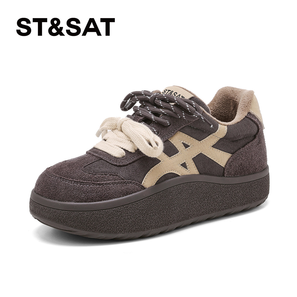 星期六2025新款冬季保暖休闲鞋