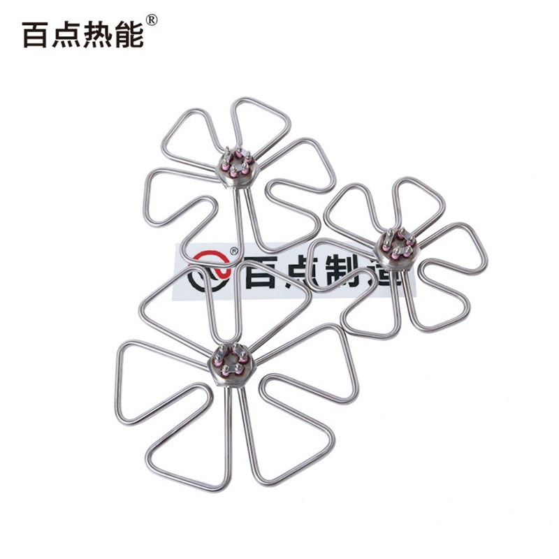 厂家供应不锈钢梅花形DN40加热管电热管汤桶粉锅Z烧水发热管