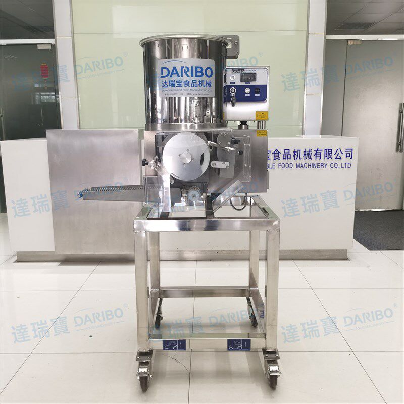 lDRB-RBJ100连续s式肉饼塑形机 鲜虾肉饼成型机炸鸡排鱼排成型设