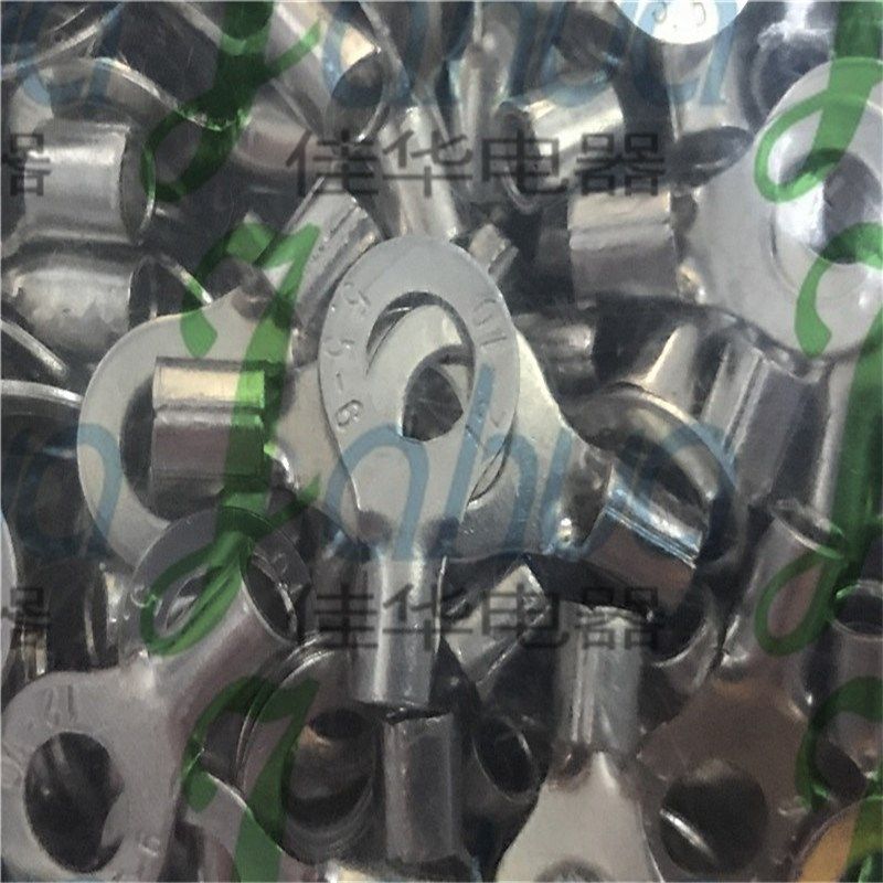 RNB 5.5h-6 圆形裸端头 冷压接线端子 铜鼻子 圆形接头  1.0厚