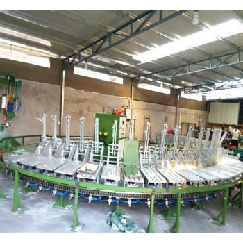 供应全自动圆盘发泡流水线18工位聚氨酯硬泡像框宝龙