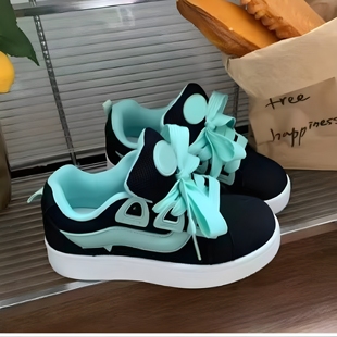 踩屎感小白鞋女2026年新款春秋季百搭休闲板鞋软底运动鞋小众潮鞋