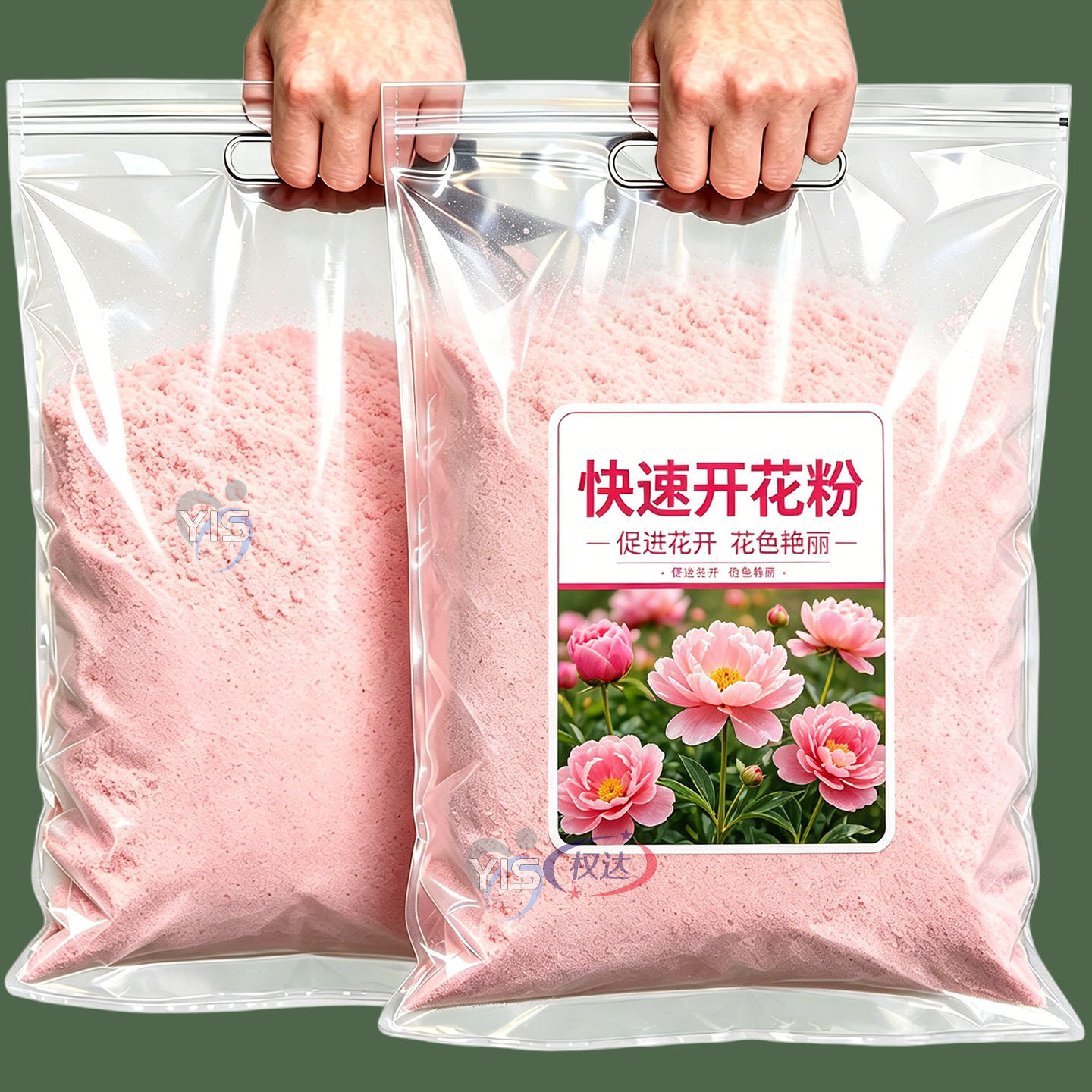 养花促花粉滋养植株孕育饱满花苞