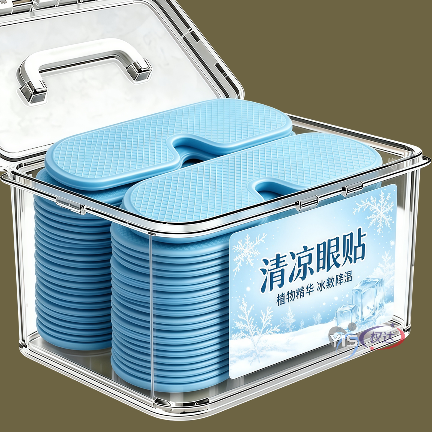 叶黄素冰敷眼贴冰敷双眼眼部SPA图片