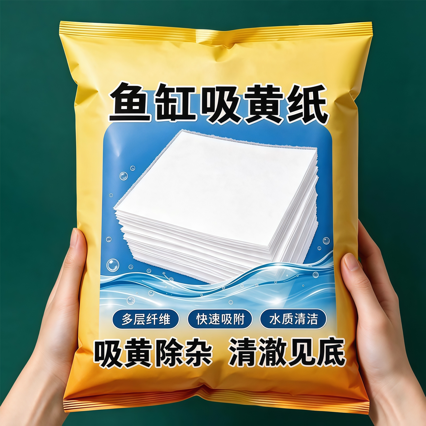 加强型物理吸附净水片祛黄水杂质