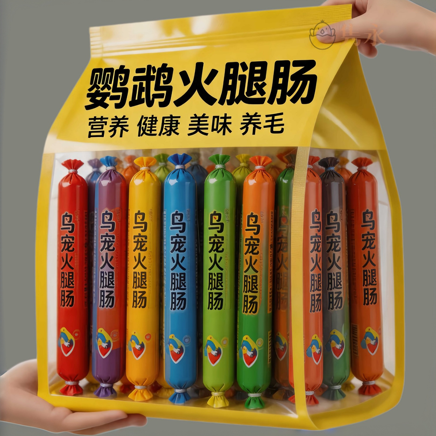 鸟用火腿肠鹦鹉零食补充日常营养