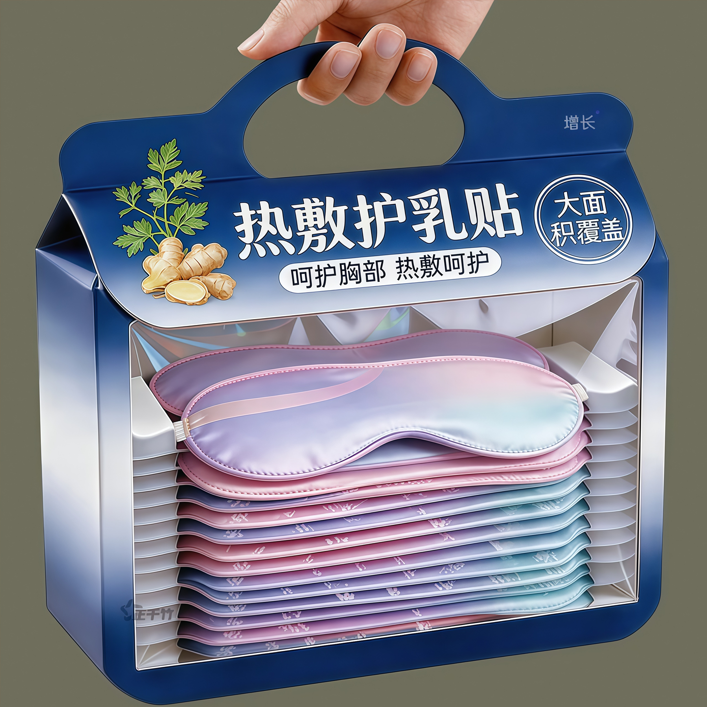 护乳热敷贴隐形柔软透气无闷感