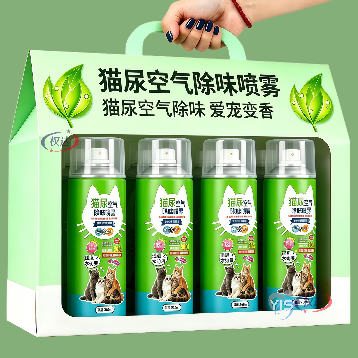 宠物复合生物酶快速分解除臭喷雾
