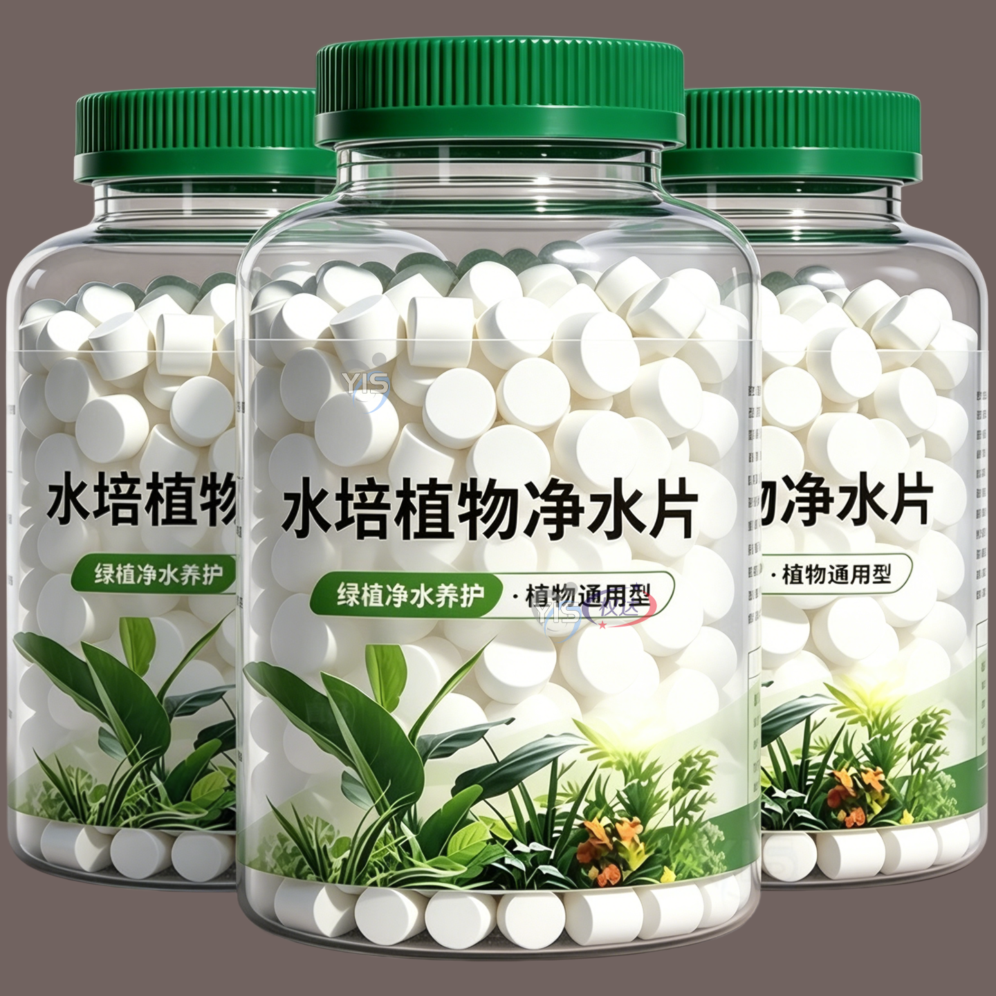水培植物净水片除臭杀菌消毒富贵竹碗睡莲专用净化水质鲜花保鲜片