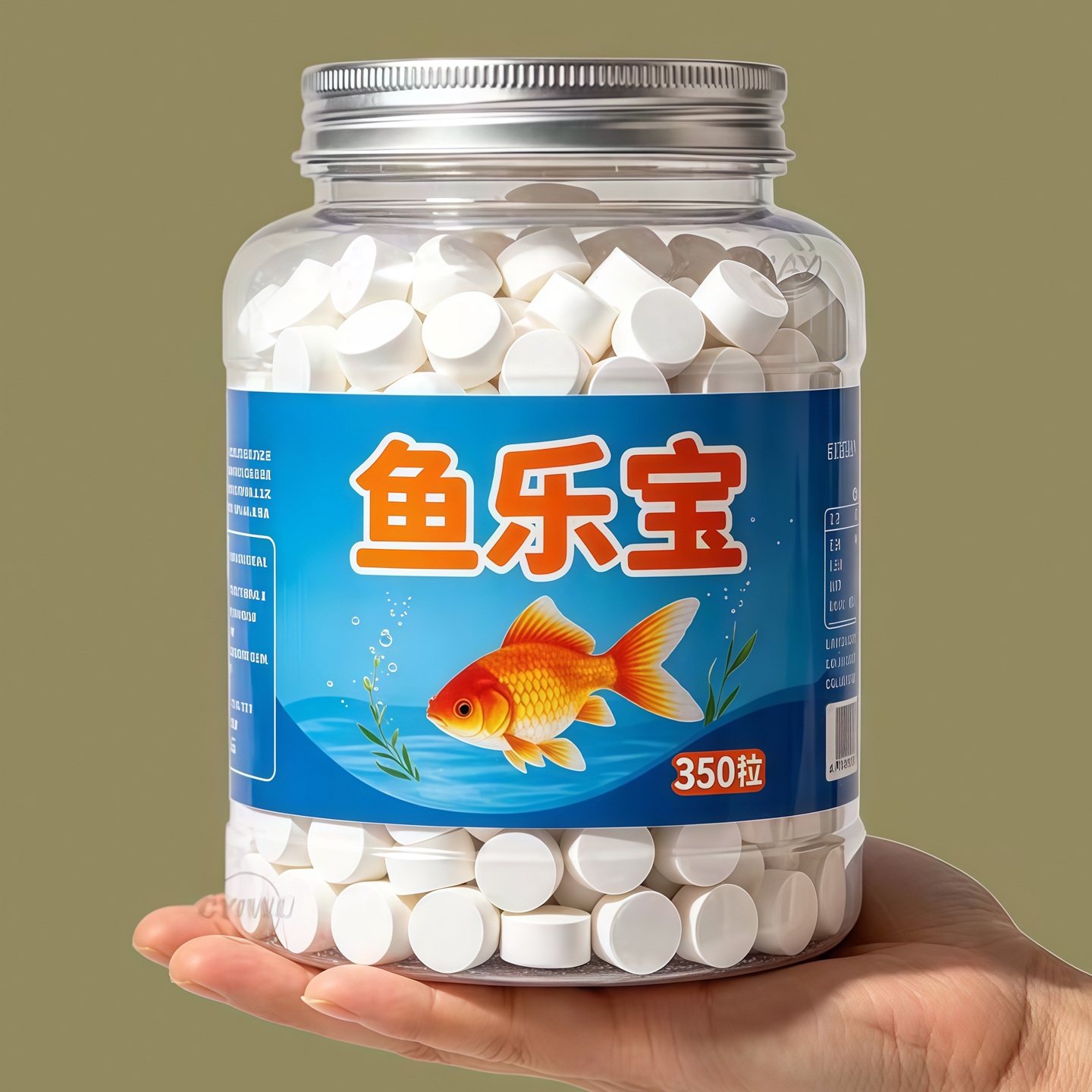 鱼乐宝淡水观赏鱼通用除氯净水片