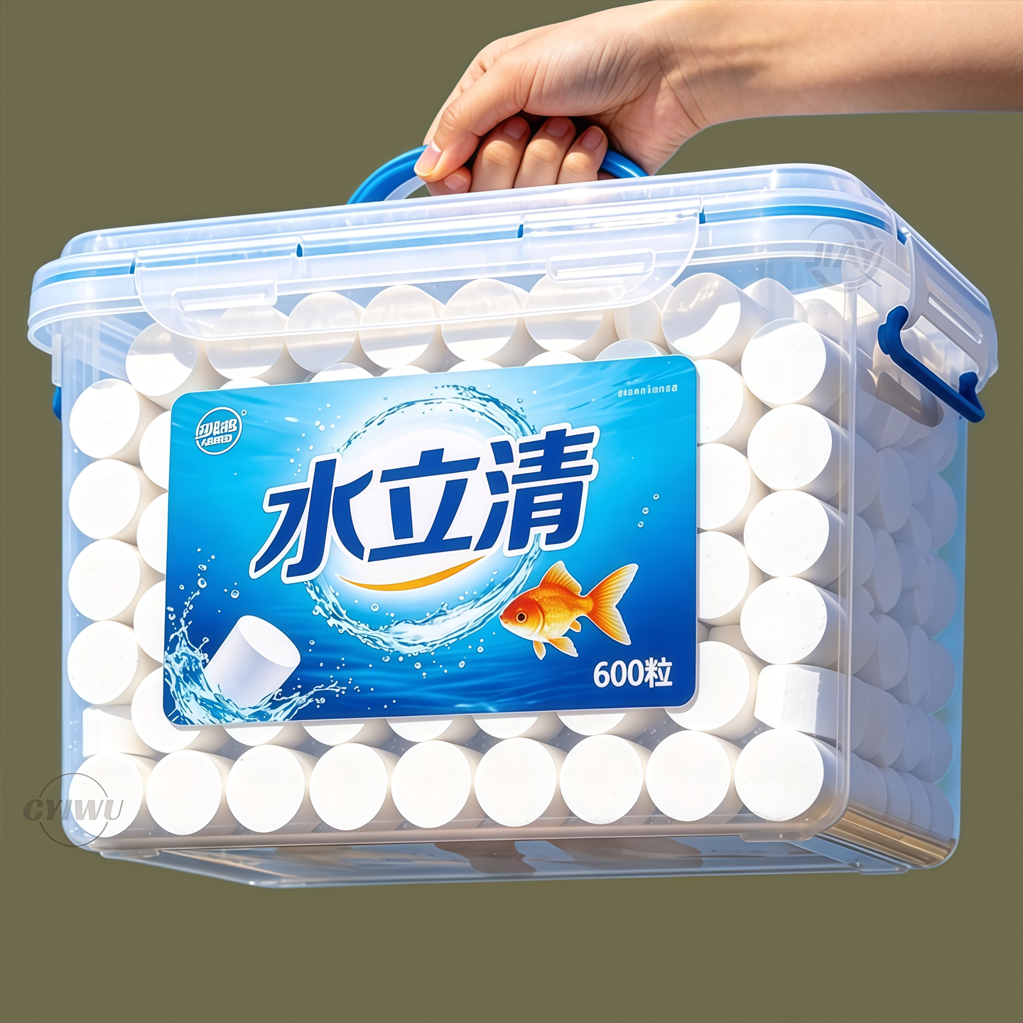 【鱼缸似镜】净水除臭去腥水立清