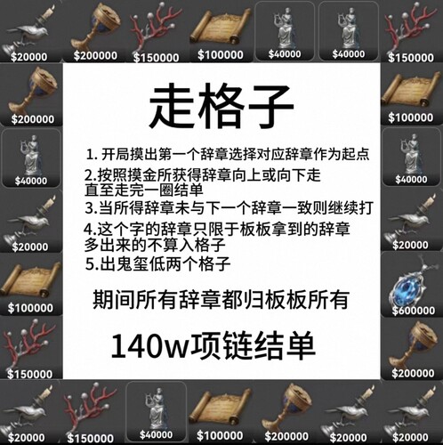 第五人格加页手记走格子玩法