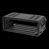 户外演出设备箱防水防潮中深260 6U无线话筒接收器功放塑料航空箱