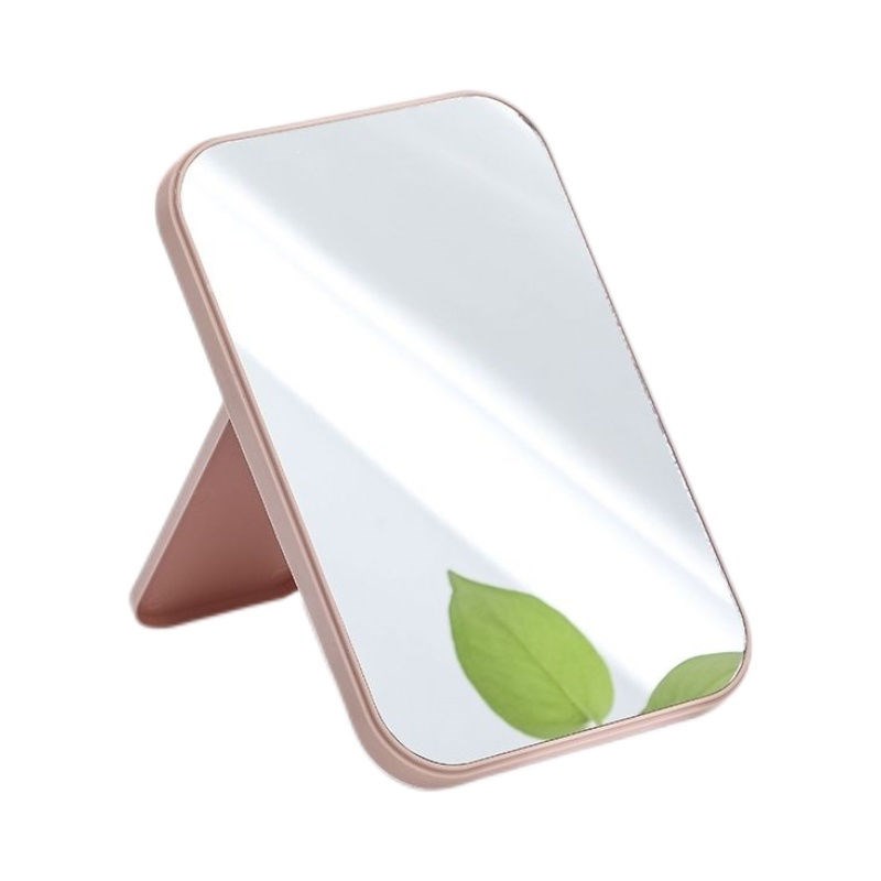 屈臣氐化妆镜子台式梳妆镜子公主镜折叠便携大号简约男女式宿舍