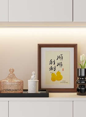 创意小众个性家居装饰品进门玄关柜餐边柜高级感室内软装饰品摆件