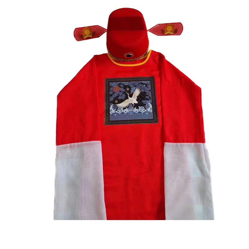 新款女驸马表演服儿童状元服装古装县官黄梅戏演出服幼儿园毕业服