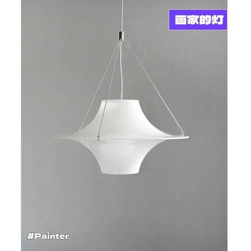 中古Lokki海鸥饭厅吊灯法式覆古书房创意艺术客厅卧室吧台飞碟灯