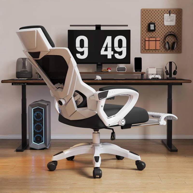 人体工学椅舒服久坐护腰电脑椅办公室座椅家用可躺电竞椅靠背躺椅