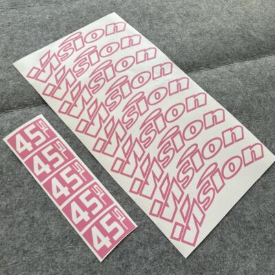 适用于Vision Metron 45Sl轮组贴纸颜色变化道路自行车轮毂碳轮毂