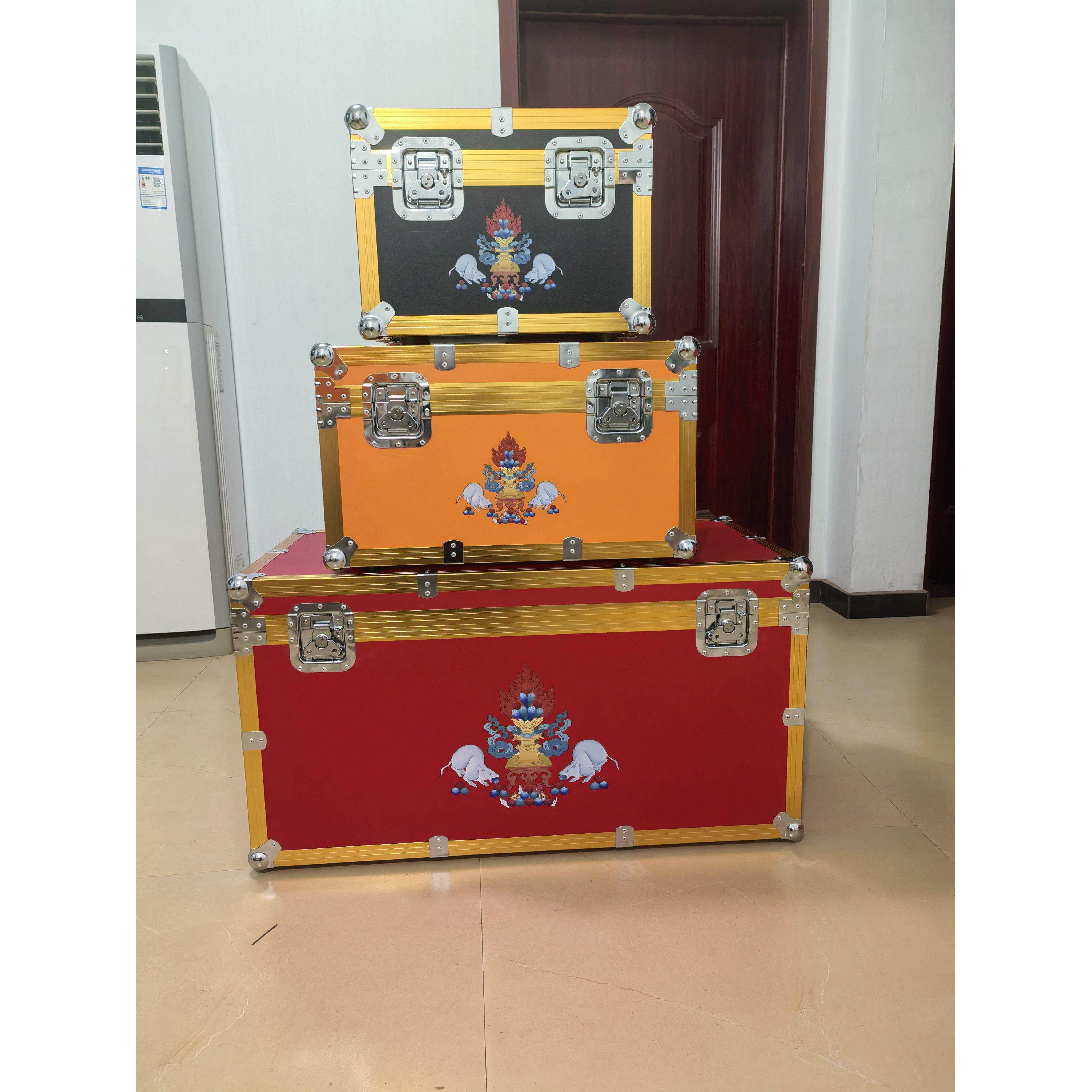 定做铝合金航空箱工具箱航空箱仪器箱道具箱展会箱运输箱