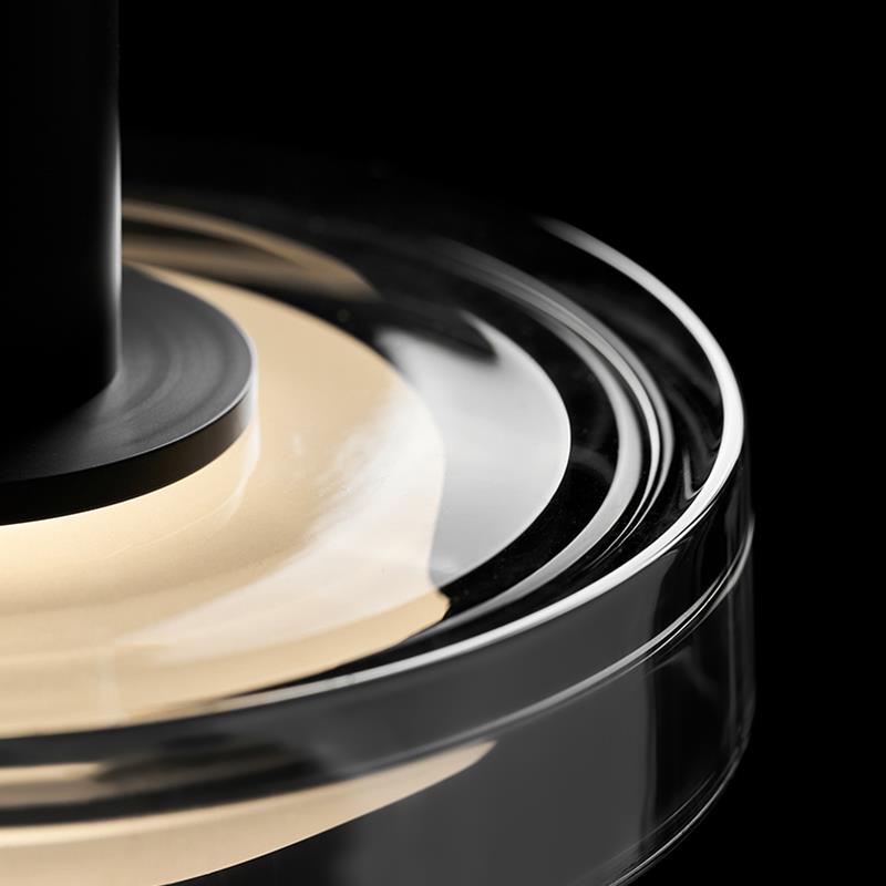 意式极简卧室小吊灯现代简约轻奢高级创意吧台餐厅床头玻璃吊线灯