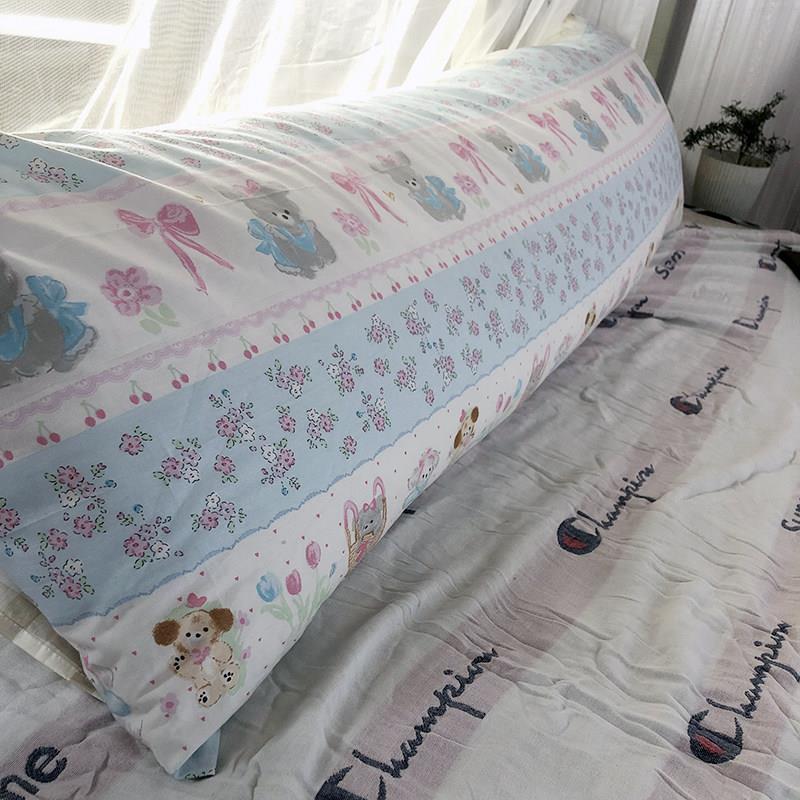 枕头外套双人枕头套 枕头套和枕芯一套双人枕头双人夫妻枕套长枕