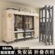 简易家用卧室一体式 可折叠免安装 布衣柜全钢架加厚加粗出租房收纳
