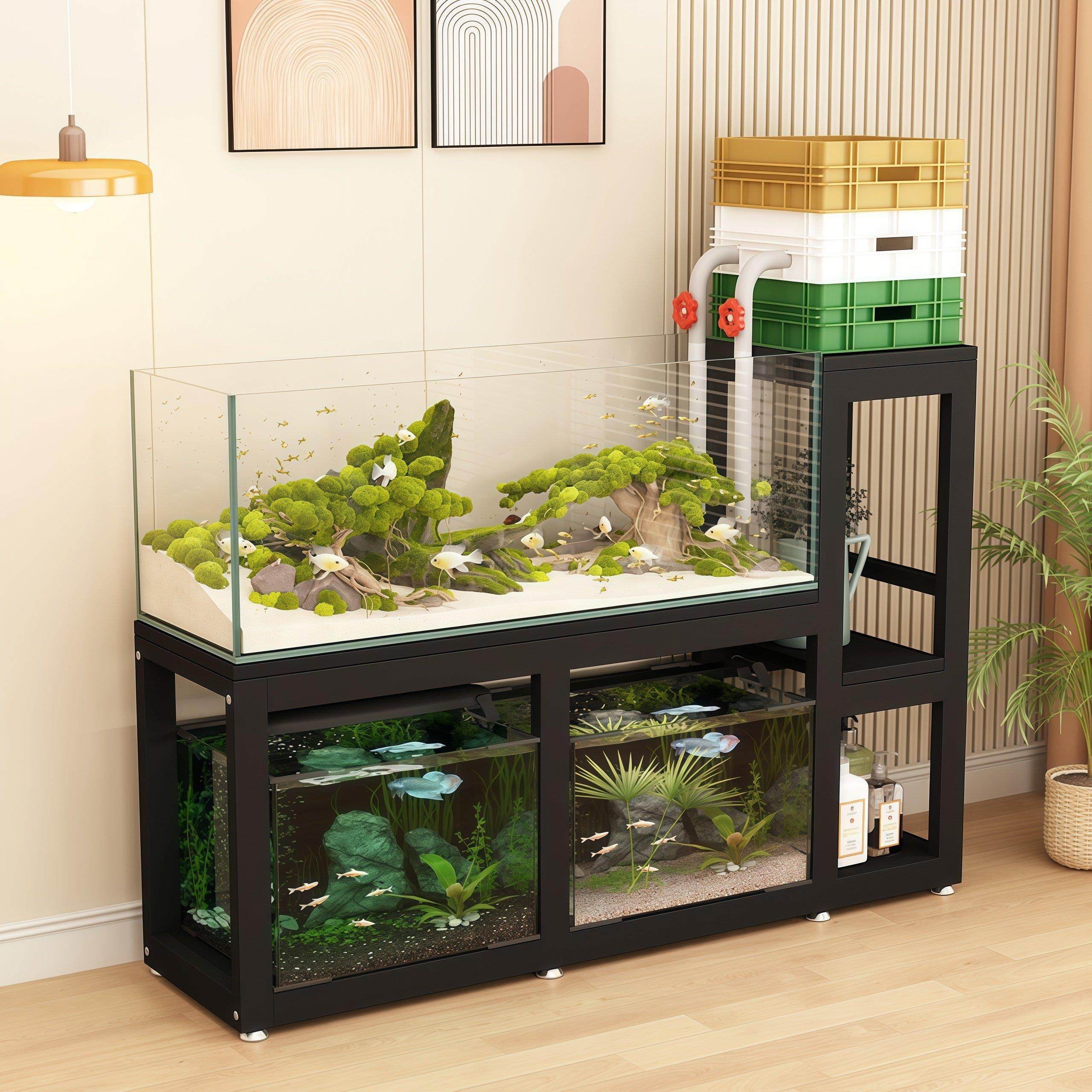 鱼缸架鱼缸柜鱼缸桌龟缸架鱼缸底座金属钢架超级承重多层鱼缸架,宠物/宠物食品及用品,底柜/落地缸,淘宝优惠券,粉丝福利购,淘宝优惠卷