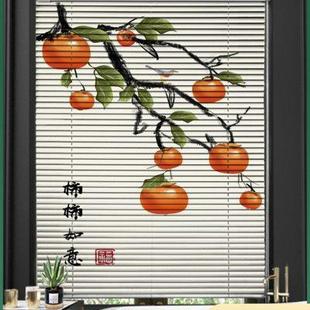 卷帘定制 百叶窗帘免打孔办公室遮光升降铝合金窗户遮挡防水卷拉式