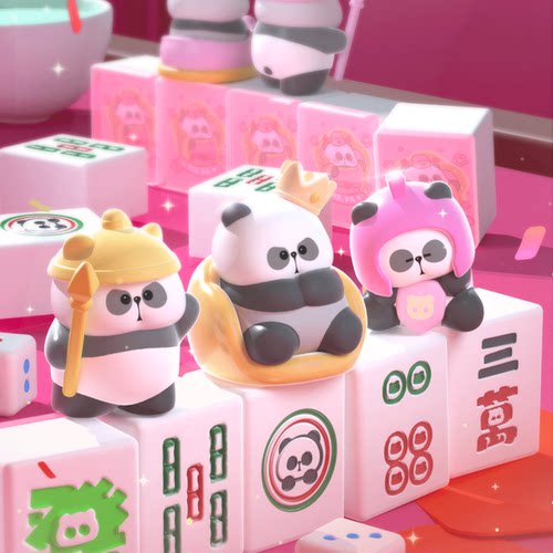 耙老师麻将桃气小耙听牌盲盒盲袋