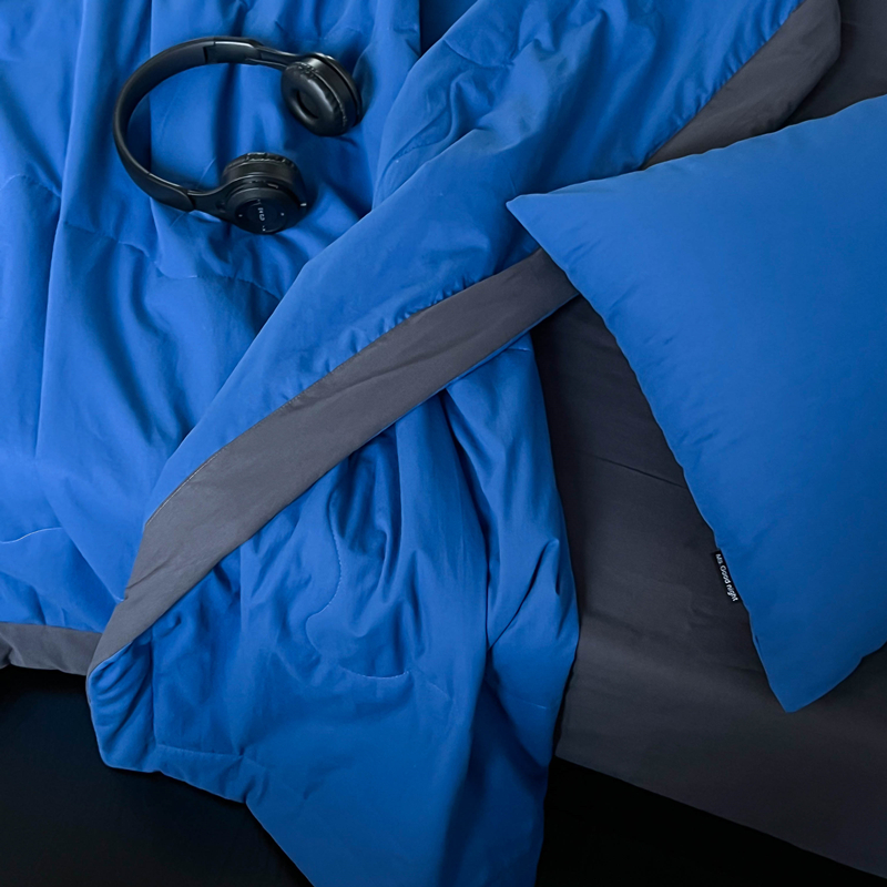 枕山栖谷 全棉水洗棉大豆纤维被子夏被四件套夏凉被空调被可机洗