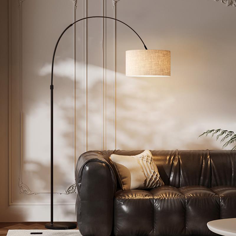落地灯客厅沙发旁边钓鱼灯创意设计师极简书房卧室床头装饰立式灯