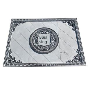 彷古石雕福字浮雕壁画大理石青石四合院外墙石饰入口影墙