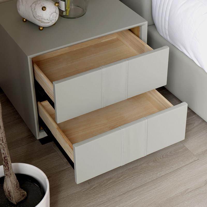 现代简约小型家用双抽床头柜卧室简易出租房收纳床边储物柜可定制,住宅家具,床头柜,淘宝优惠券,粉丝福利购,淘宝优惠卷